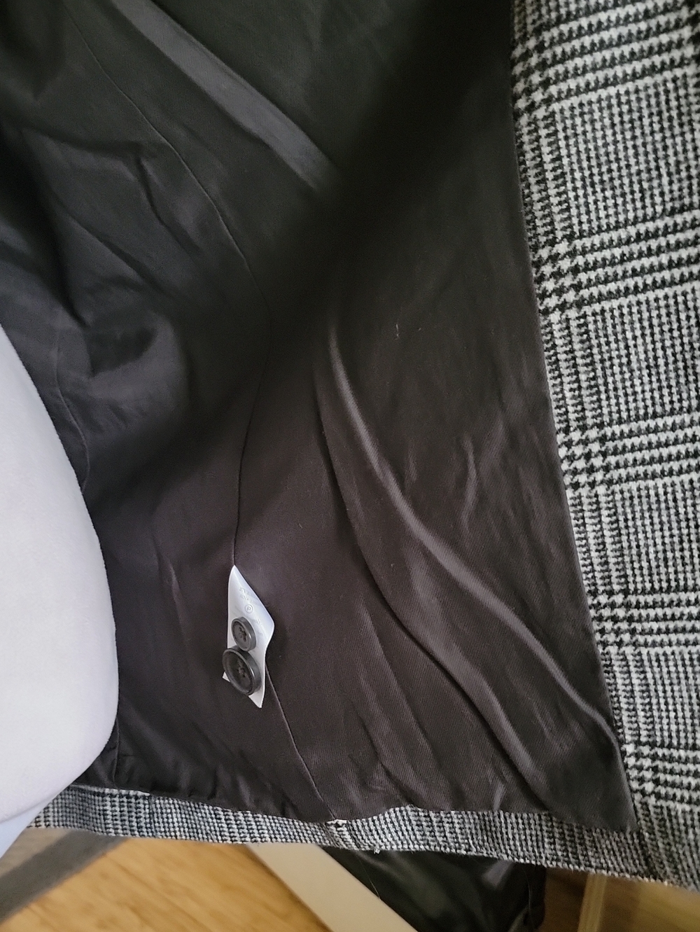 Everlane Black Button Detail Blazer - Picture 7 of 10